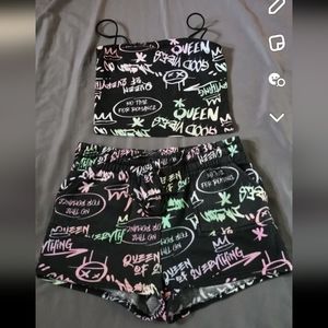 tank top & shorts